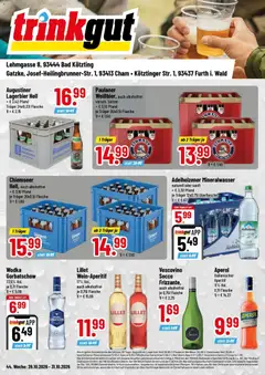 Trinkgut Prospekt Cham ab 26.10.2026 gültig