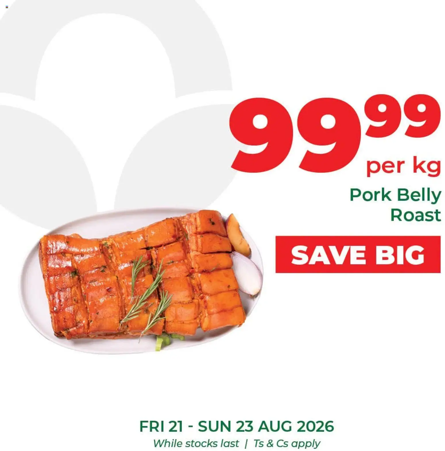 New Food Lover's Market catalogue – valid from 21/08/2026 | Page: 5 | Products: Pork belly, Pork