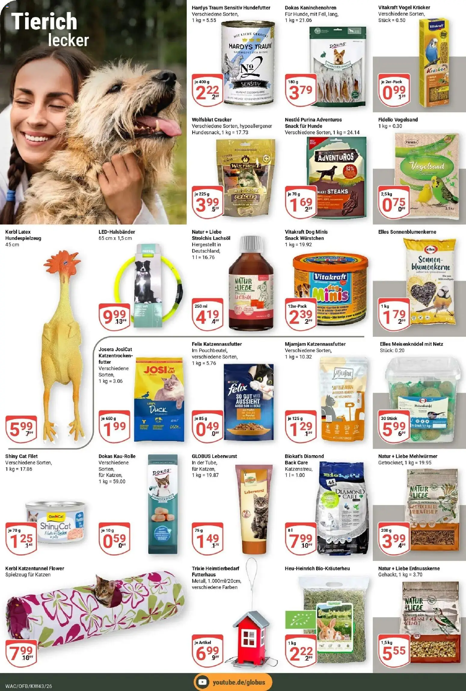 Globus Prospekt Markkleeberg (ab 19.10.2026) » Angebote online | Seite: 21 | Produkte: Kaninchen