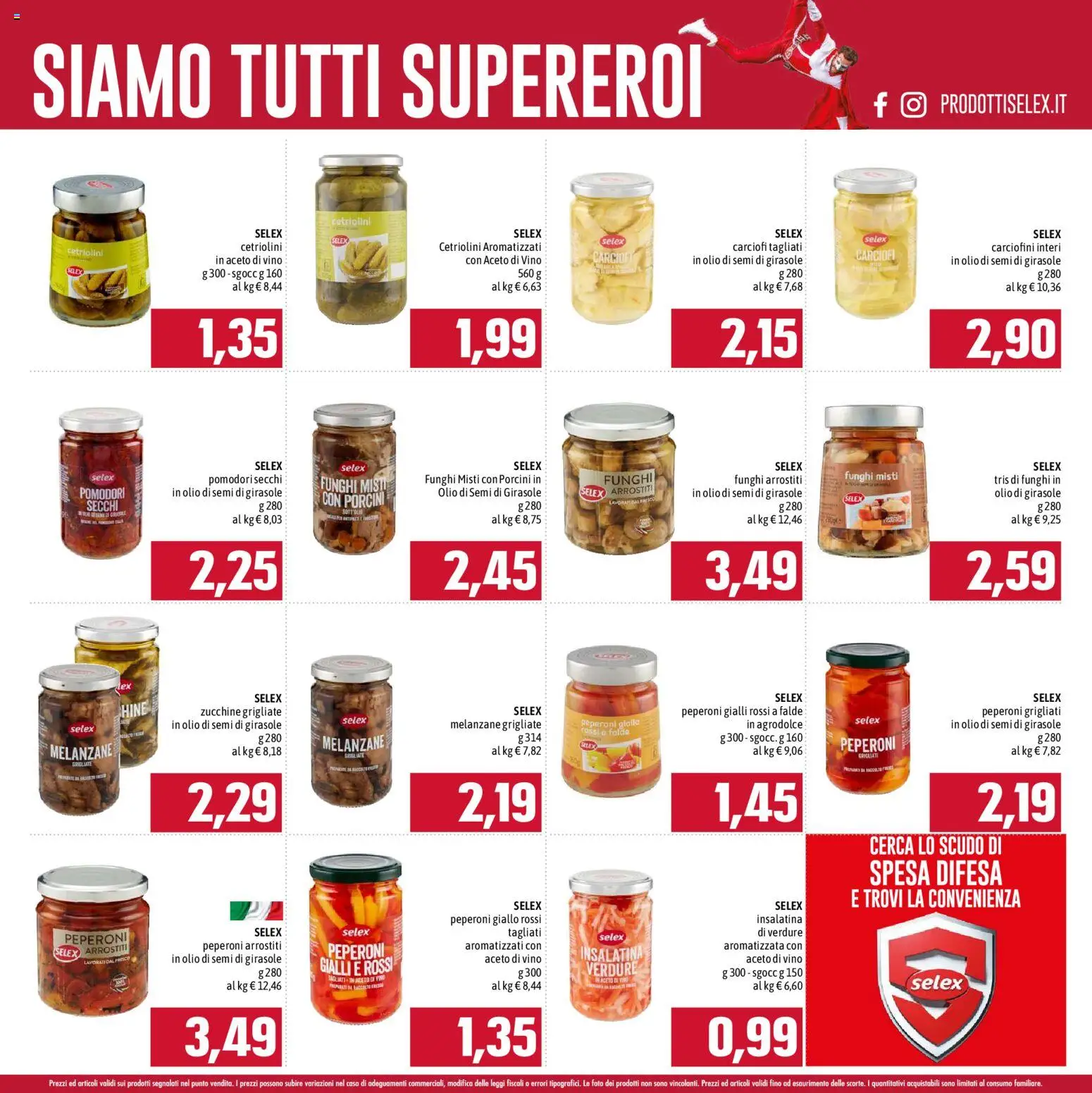 Volantino Emisfero del 01.02.2026 | Pagina: 5 | Prodotti: Peperoni, Verdure, Olio, Pomodori