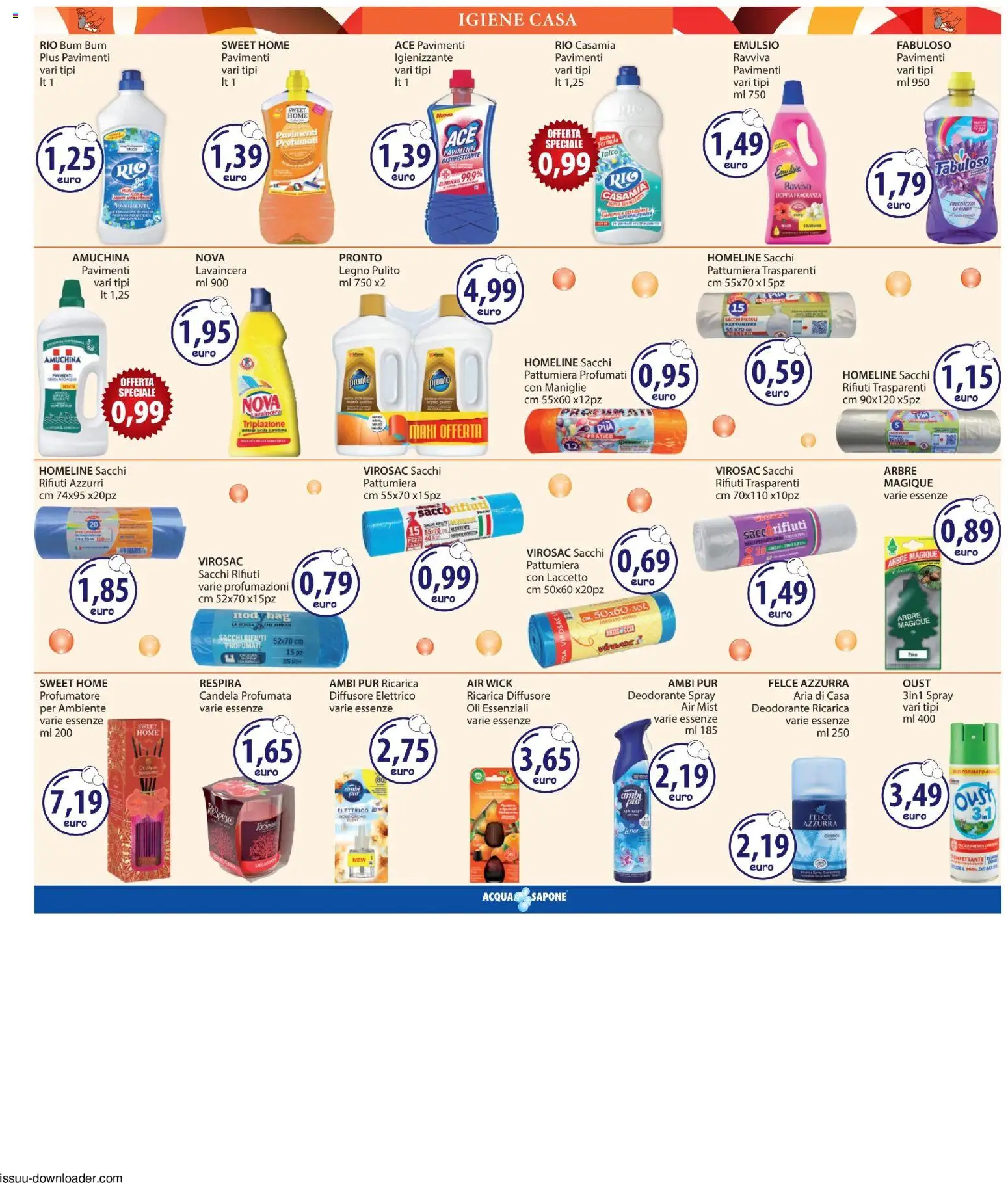 Volantino Acqua e Sapone del 25.06.2026 | Pagina: 16