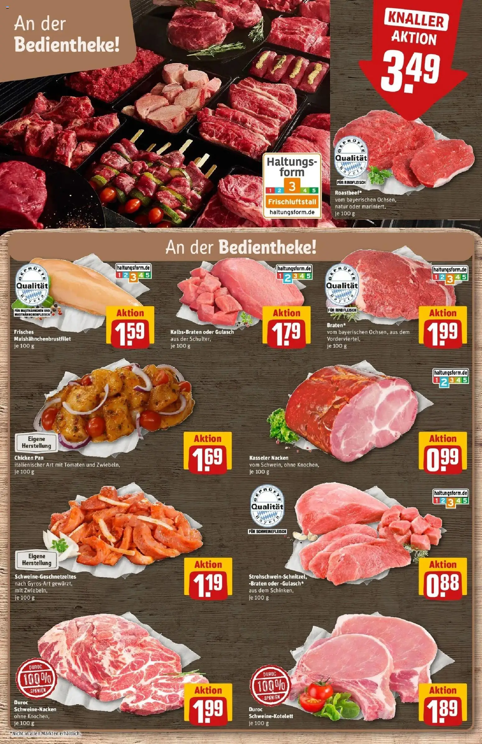 REWE Prospekt ab 21.09.2026 zum Blättern » Angebote | Seite: 14 | Produkte: Tomaten, Kasseler nacken, Gulasch, Rindfleisch