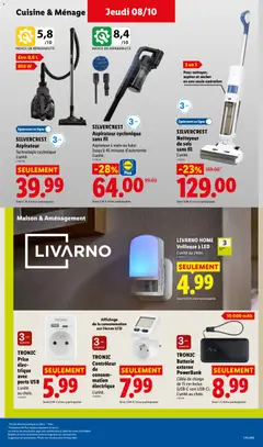LIDL - Prévisualisation de TRONIC Prise électrique avec ports USB, L'unité au choix. valide à partir de 08/10/2026 | Page: 41