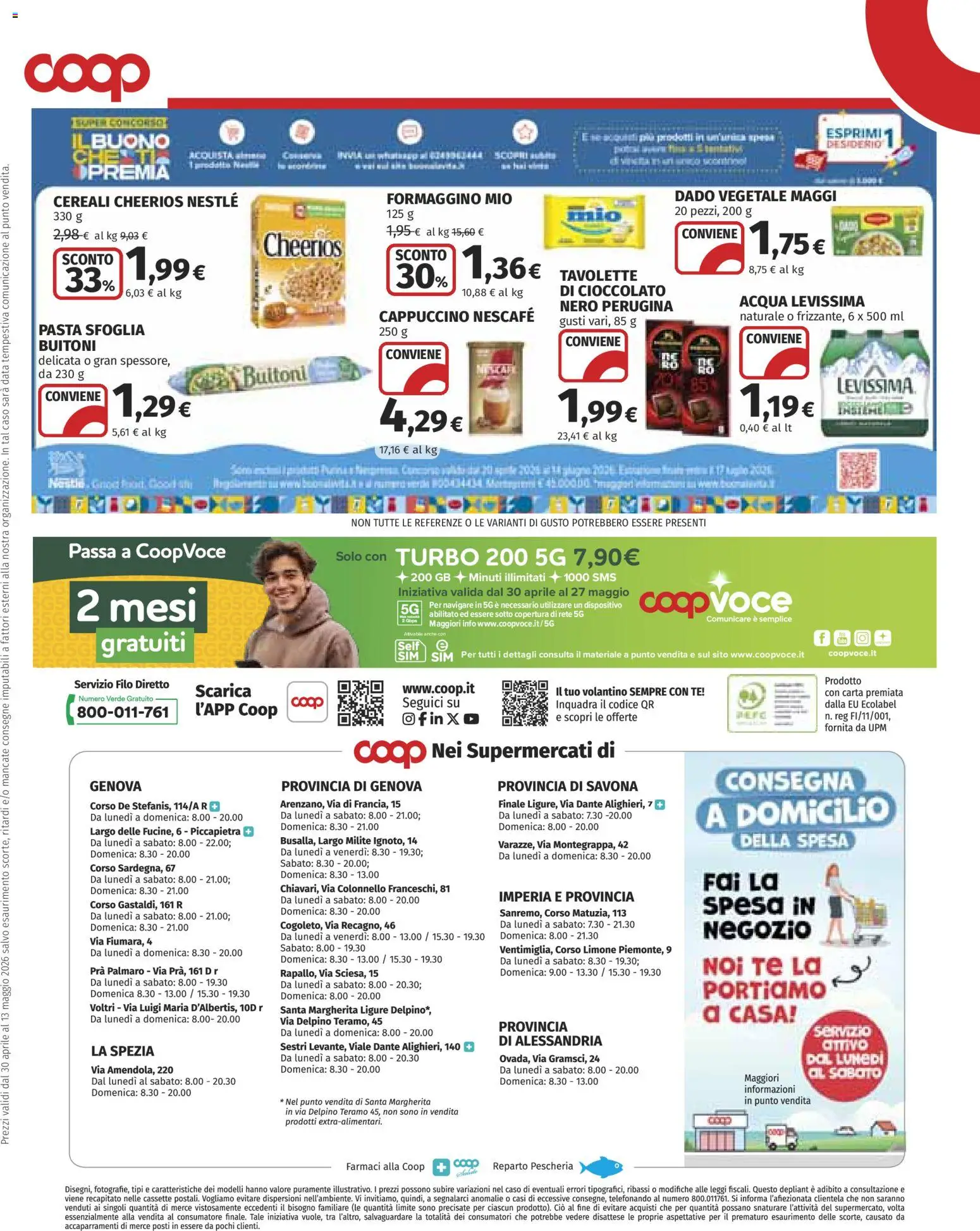 Volantino COOP del 30.04.2026 | Pagina: 17 | Prodotti: Tè, Pasta sfoglia, Limone, Data