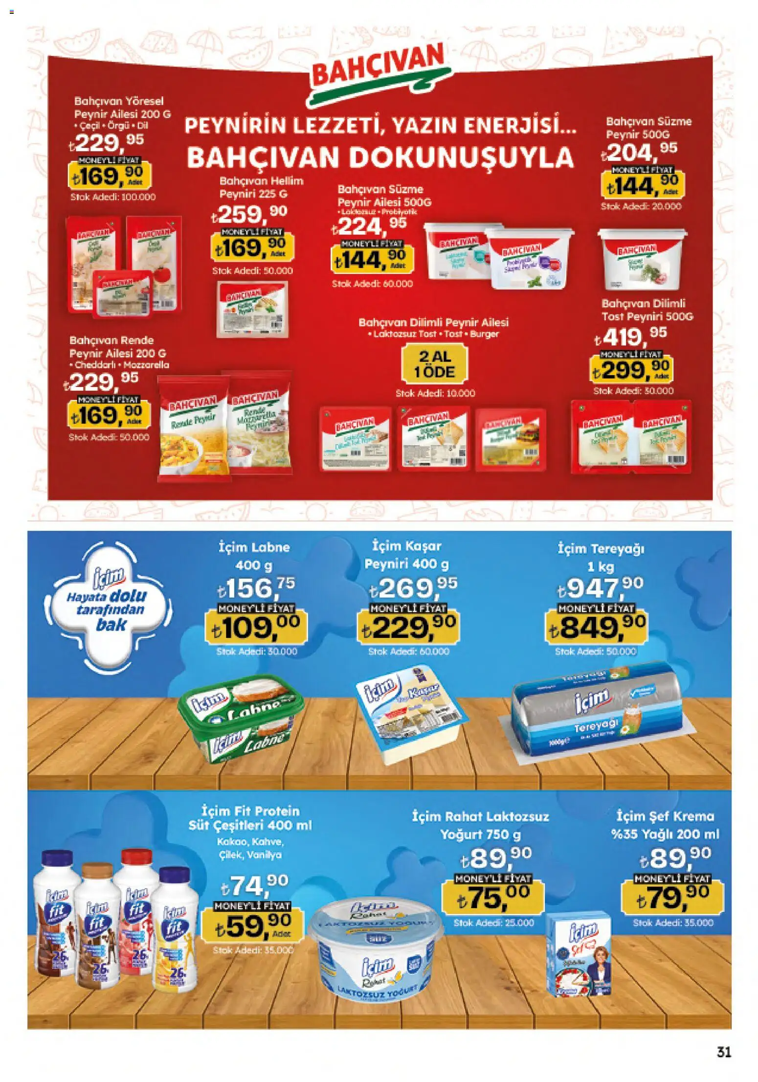Migros Katalog - Migroskop - 09 Temmuz 2026 tarihinden itibaren geçerlidir | Sayfa: 31 | Ürünler: Süt, Peynir, Rende, Krema