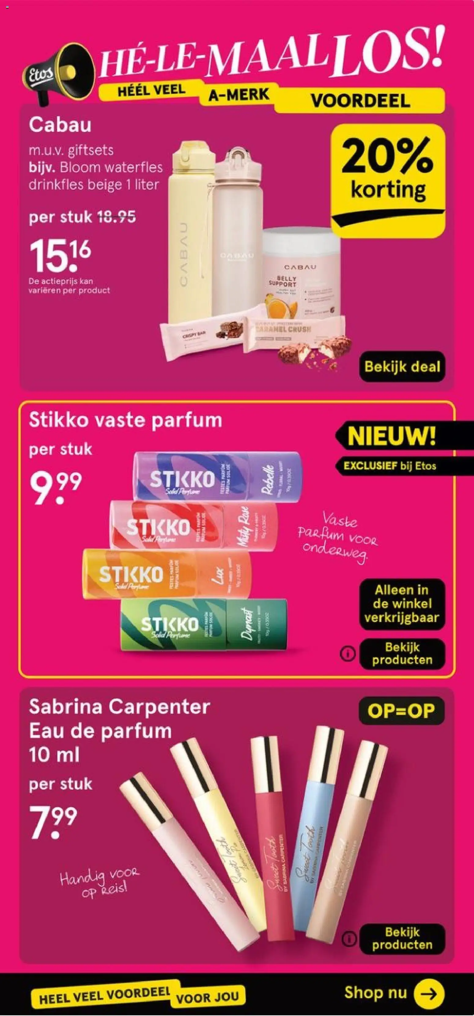 {H1} | Pagina: 29 | Producten: Kan, Waterfles, Quest, Parfum