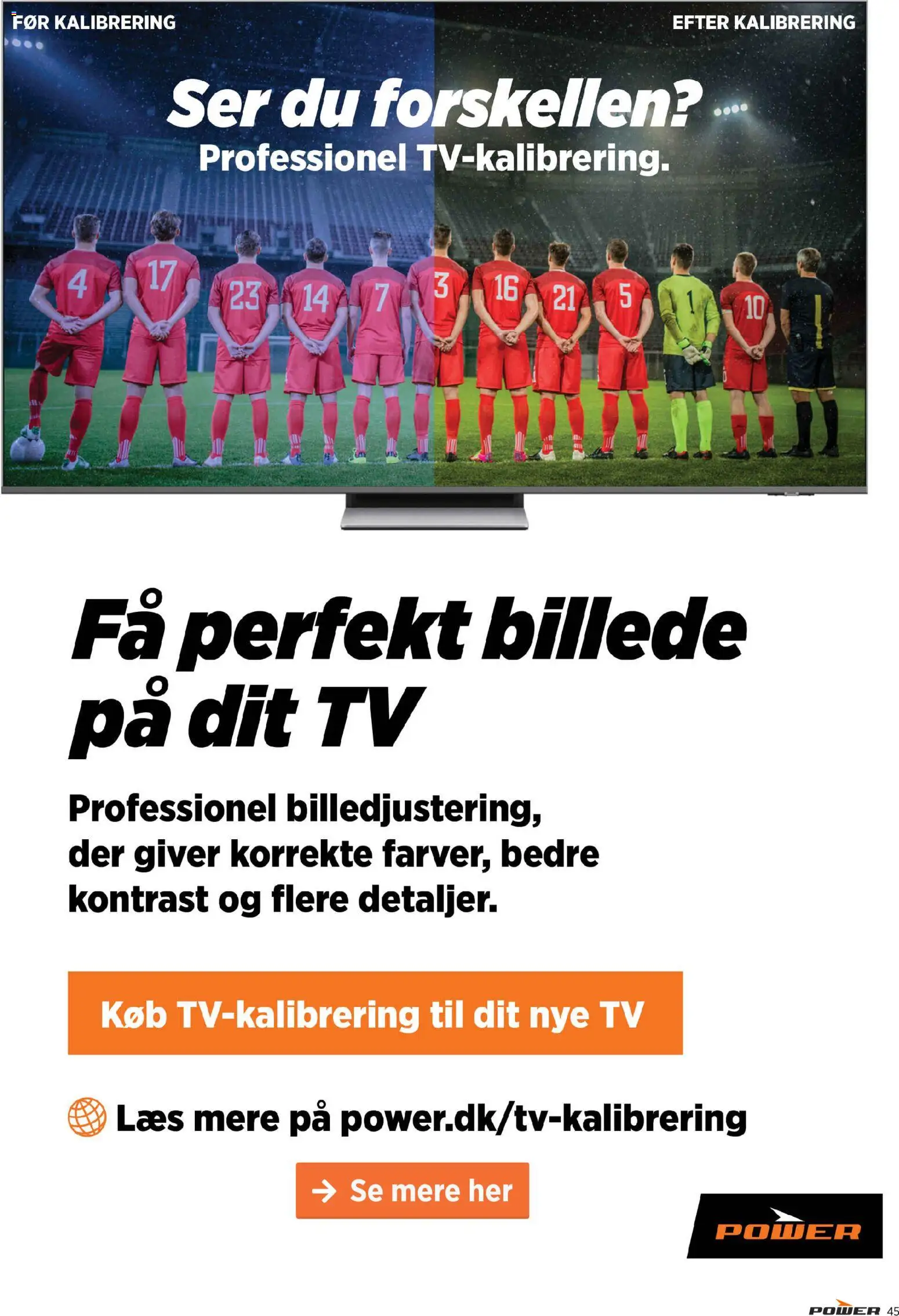 Power tilbudsavis – gyldig fra 10/07/2026 | Side: 45 | Produkter: TV