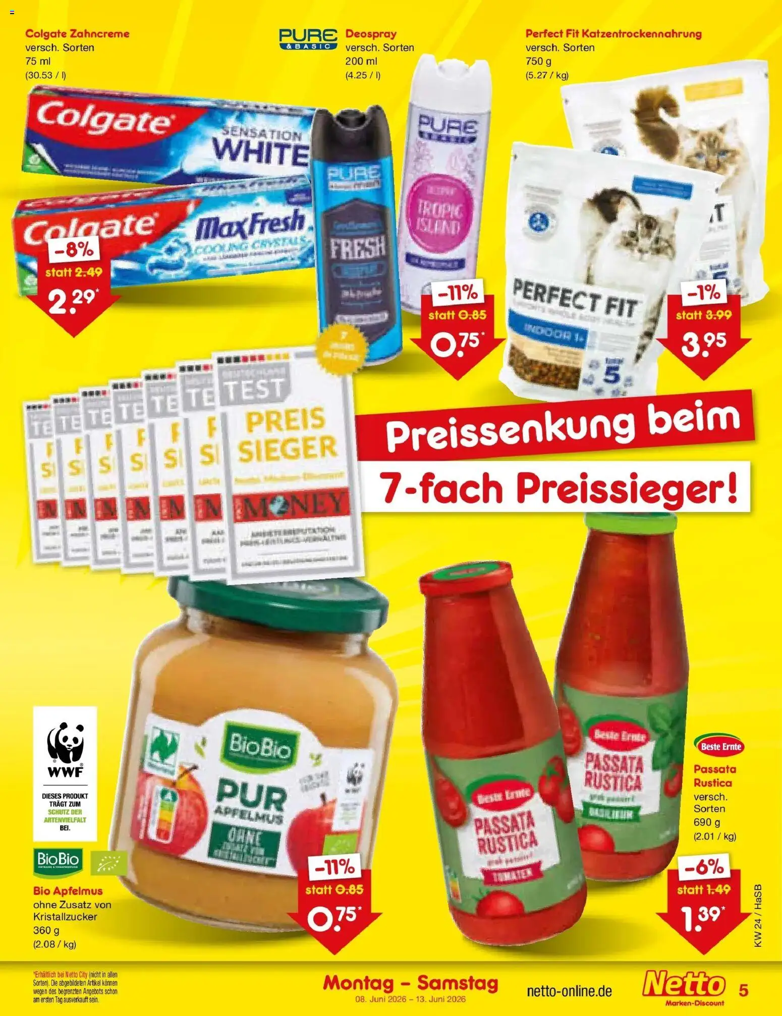 Netto Marken-Discount Prospekt Wuppertal – gültig ab 08.06.2026 | Seite: 9 | Produkte: Deospray
