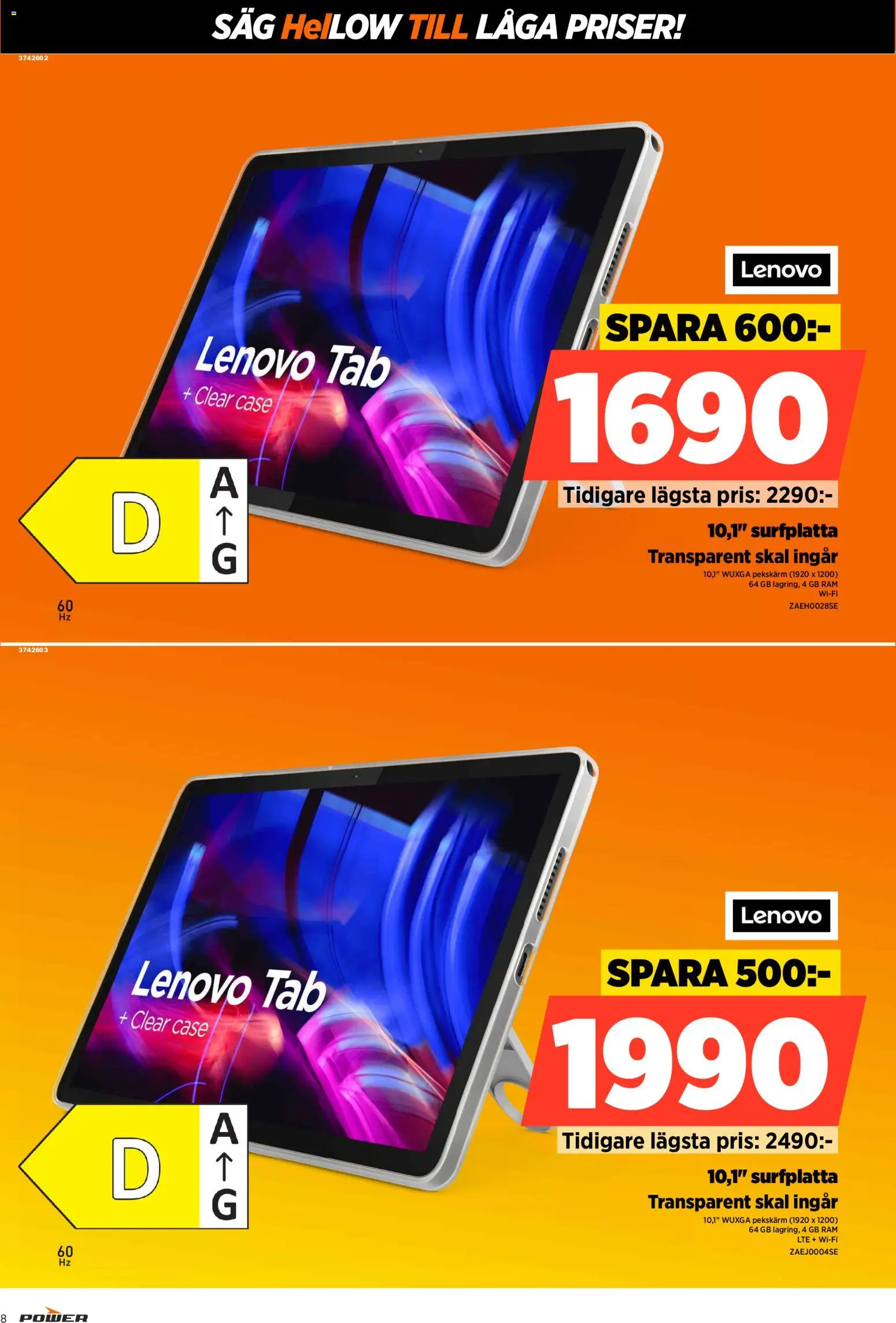 Power reklamblad aktuell från 15.06.2026 | Sida: 8 | Produkter: Såg, Wifi