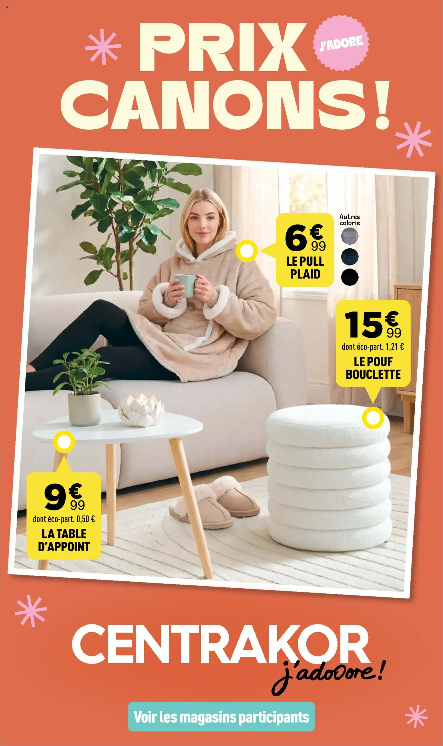 {H1} | Page: 1 | Produits: Table d'appoint, Plaid, Pouf, Pull