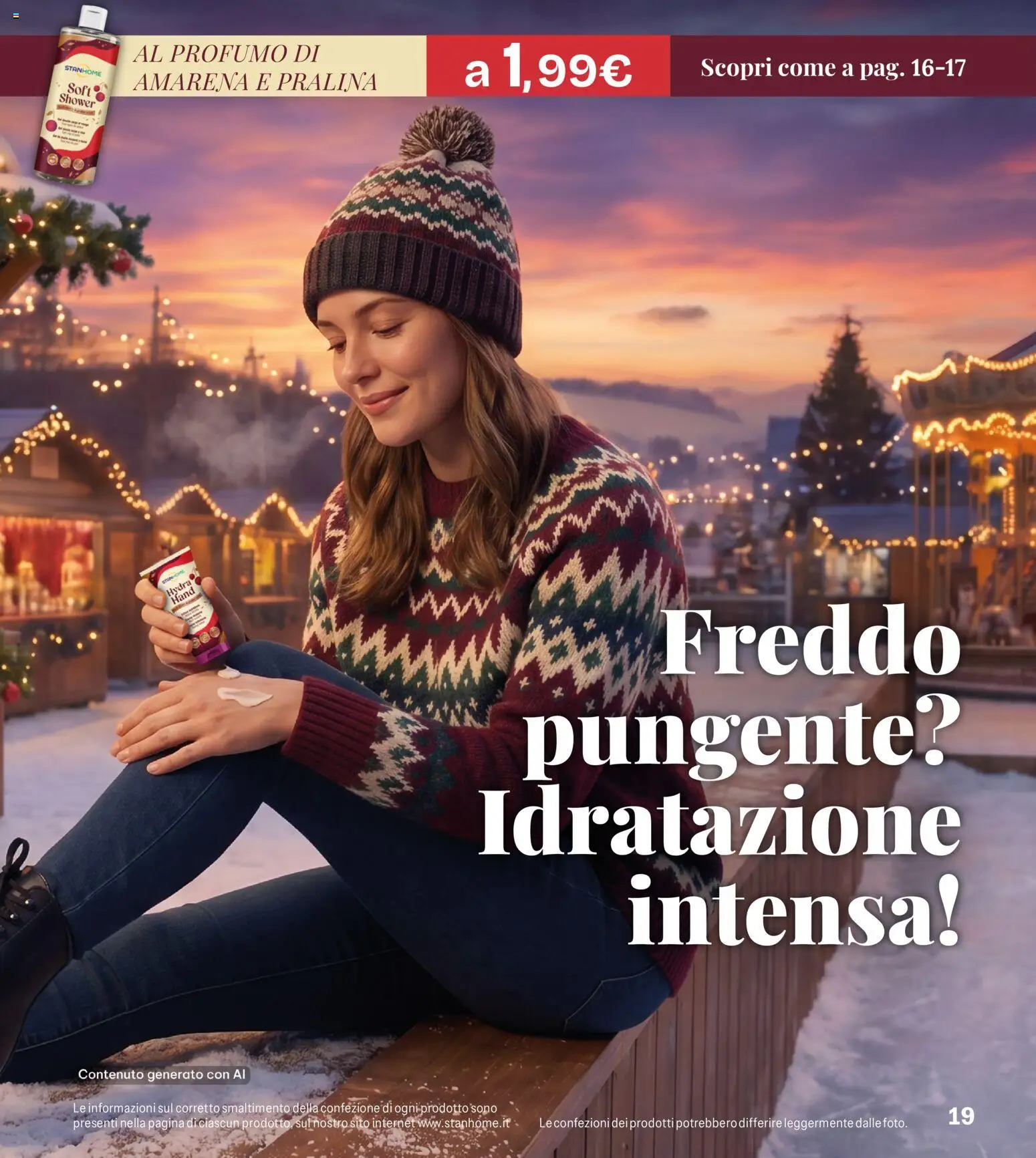 Volantino Stanhome del 27/10/2026 | Pagina: 19 | Prodotti: Amarena, Profumo