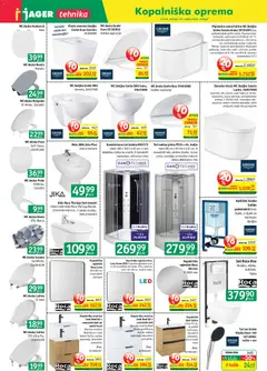 Jager katalog akcije – veljaven od 19.08.2026 | Stran: 4 | Izdelki: Školjke, Ogledalo, WC školjka, Vrata