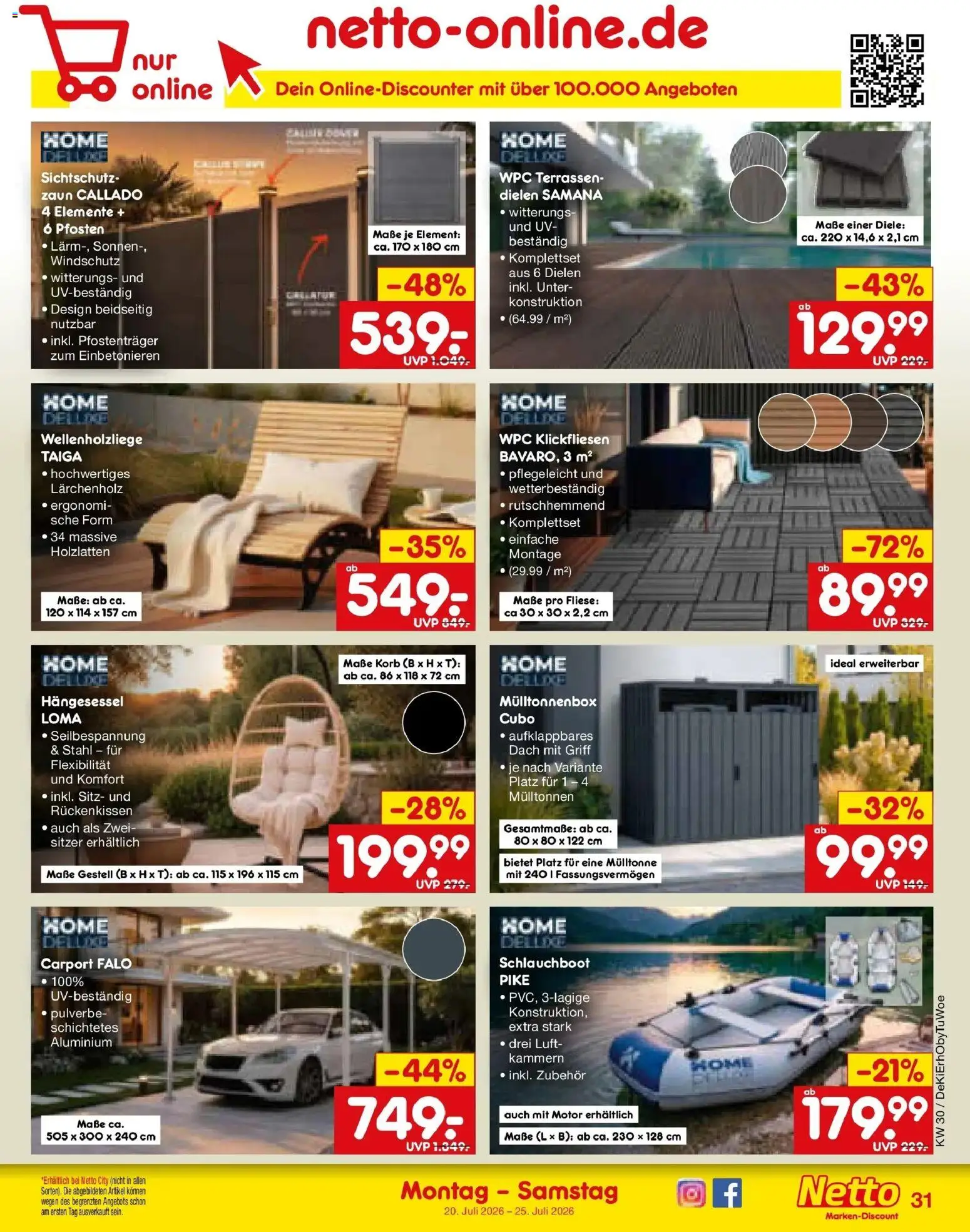 Netto Marken-Discount Prospekt Oberhaid – gültig ab 20.07.2026 | Seite: 49 | Produkte: Korb