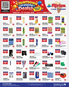 Africa Cash & Carry specials catalogue – valid from 15/10/2026 | Page: 21