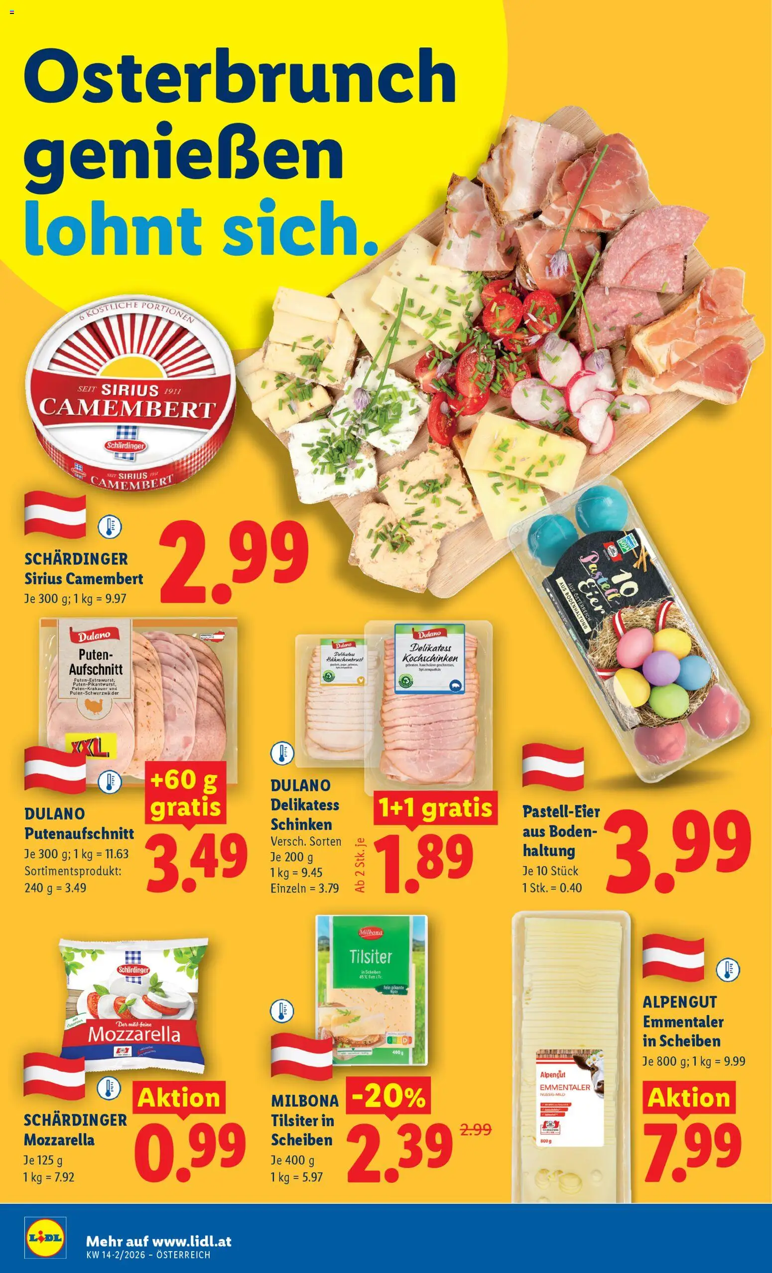 Lidl - Flugblatt gültig ab 02.04.2026 | Seite: 12 | Produkte: Schinken