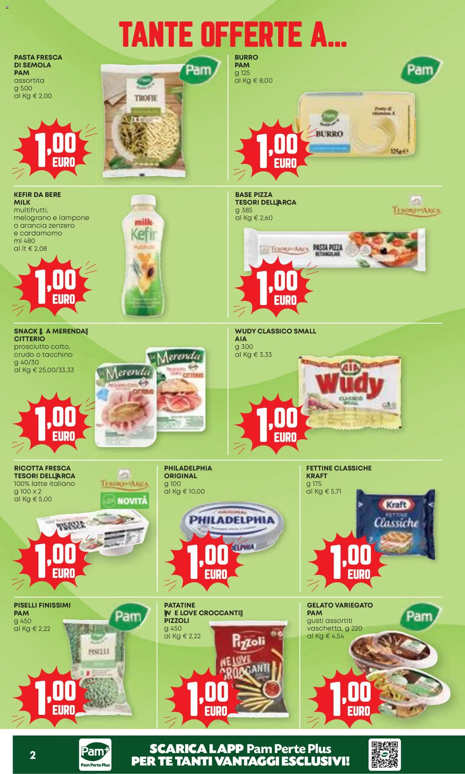 Volantino Panorama del 07.04.2026 | Pagina: 2 | Prodotti: Pizza, Patatine, Pasta, Arancia