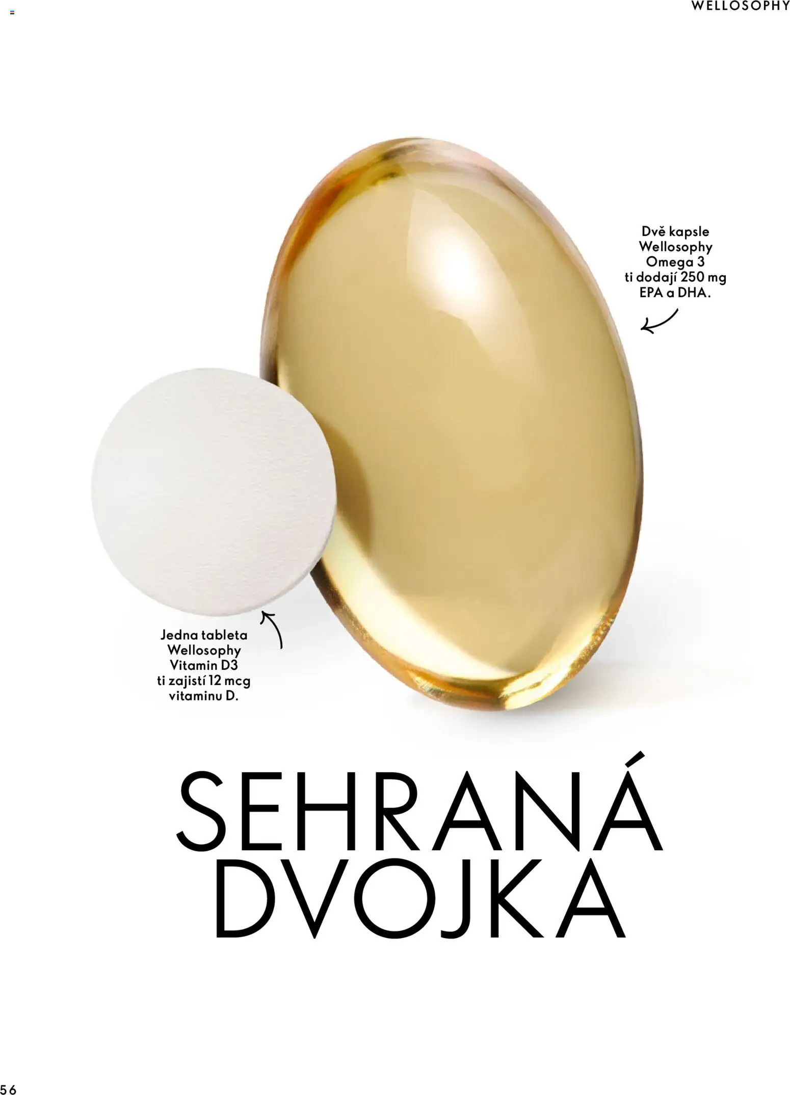 Oriflame katalog Novage+ Proceuticals od 30.09.2026 | Strana: 56 | Produkty: Omega 3, Kapsle, Omega