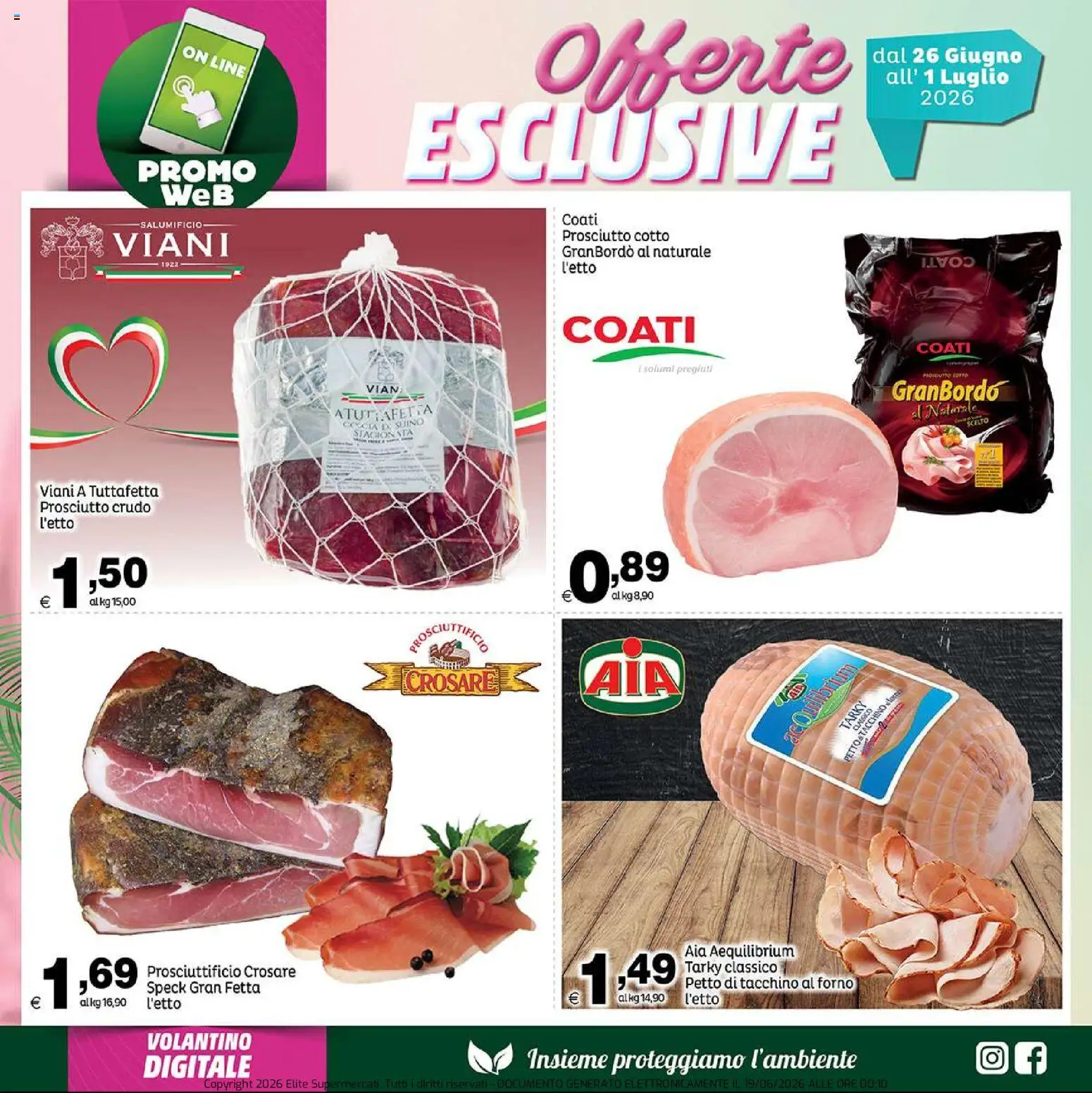 Volantino Elite Supermercati del 26.06.2026 | Pagina: 6