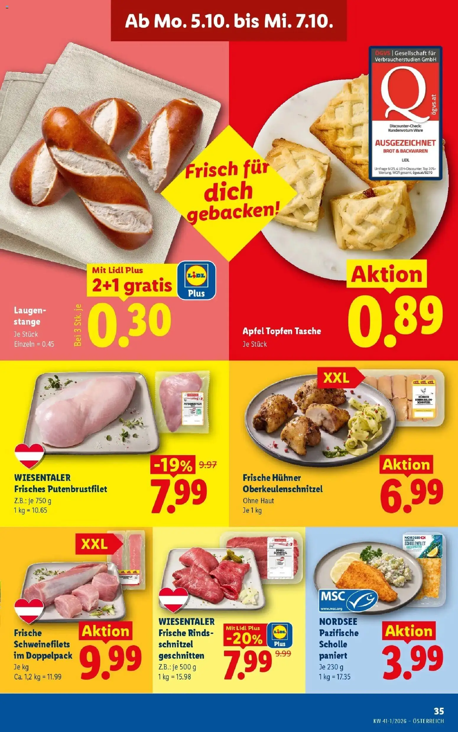 Lidl Flugblatt - Fohnsdorf ab 27.09.2026 - Angebote ab donnerstag | Seite: 42 | Produkte: Tasche, Apple, Brot, Äpfel