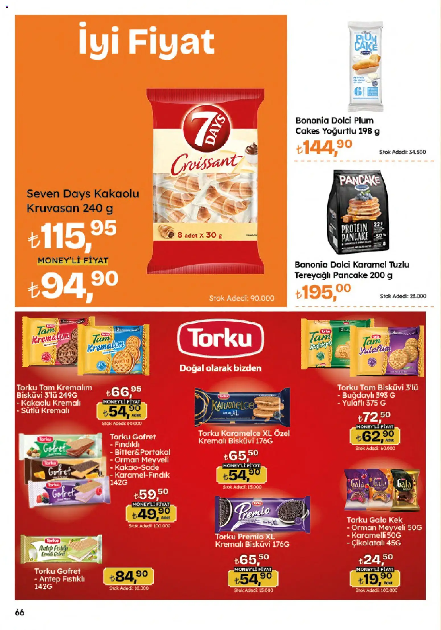 Migros Katalog - Migroskop - 09 Temmuz 2026 tarihinden itibaren geçerlidir | Sayfa: 66 | Ürünler: Gofret, Portakal, Bisküvi
