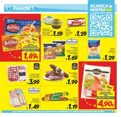 Anteprima del volantino SuperConveniente volantino Aci Catena valido a partire dal 25/09/2026 | Pagina: 11 | Prodotti: Pancetta, Suino, Pasta, Wurstel