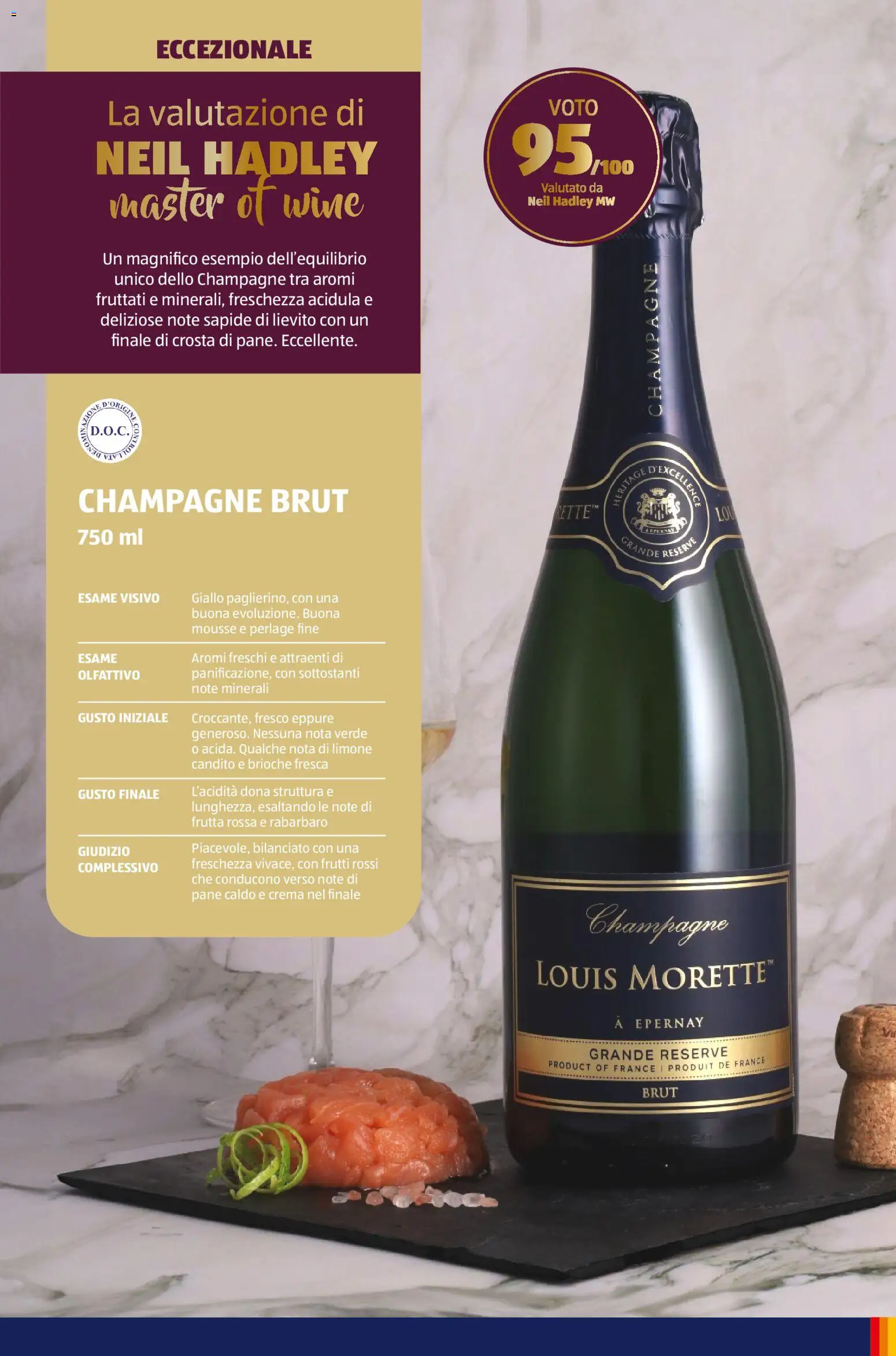 Volantino Aldi del 12/01/2026 | Pagina: 60 | Prodotti: Brioche, Pane, Limone, Champagne
