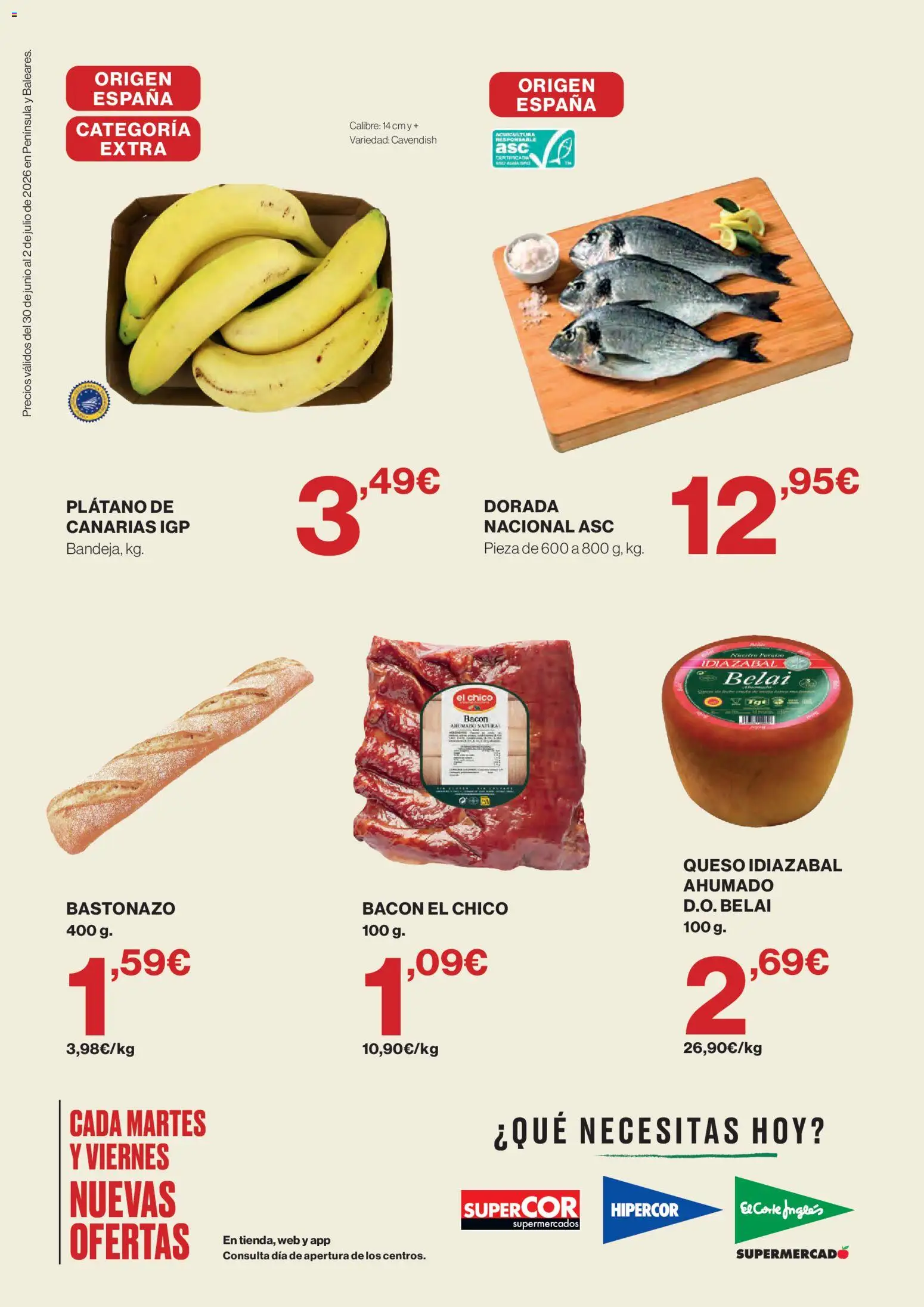 Hipercor catálogo │ válido desde el 30/06/2026 | Página: 2 | Productos: Queso