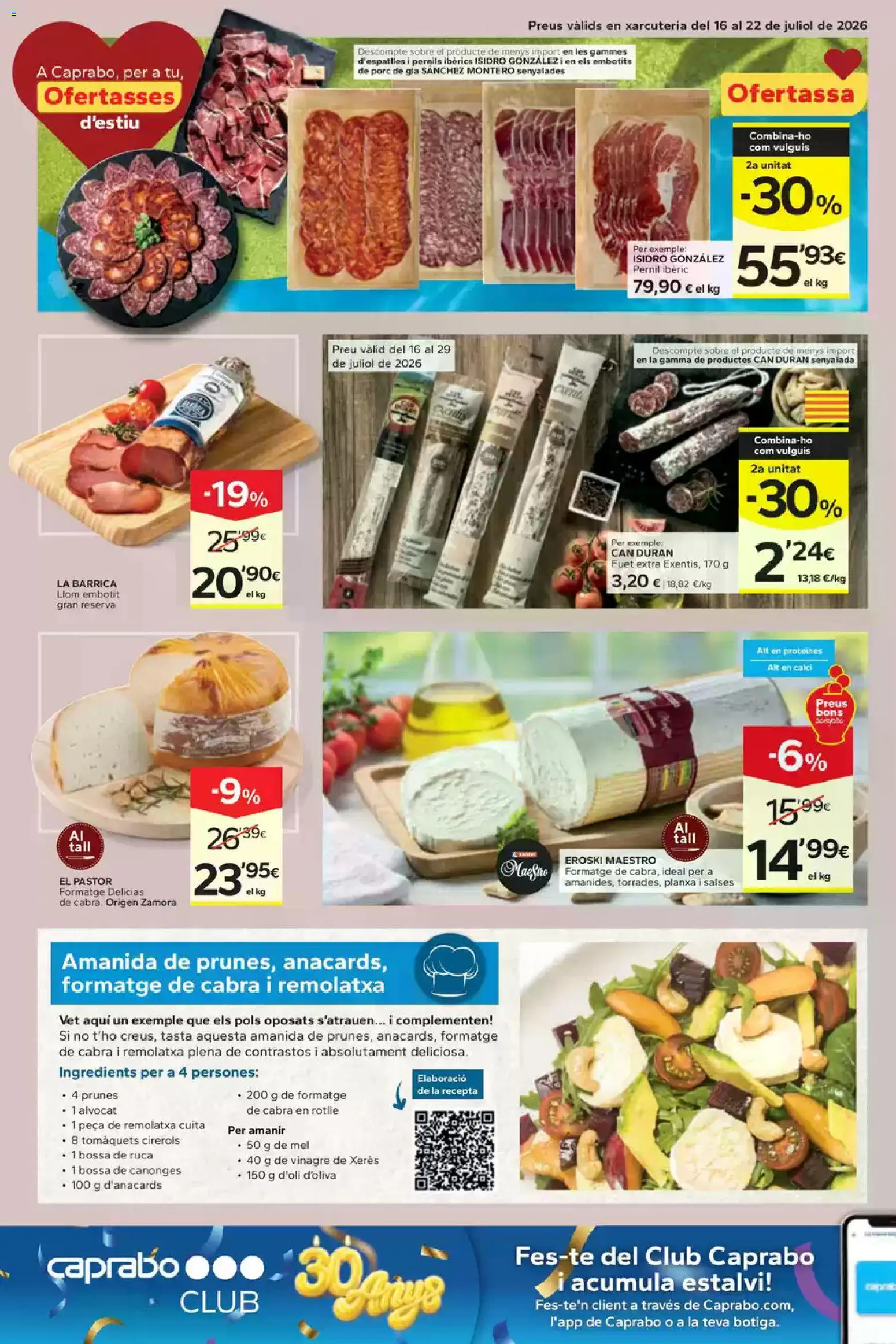 Caprabo folleto │ válido desde el 16/07/2026 | Página: 8 | Productos: Δεξαμενή