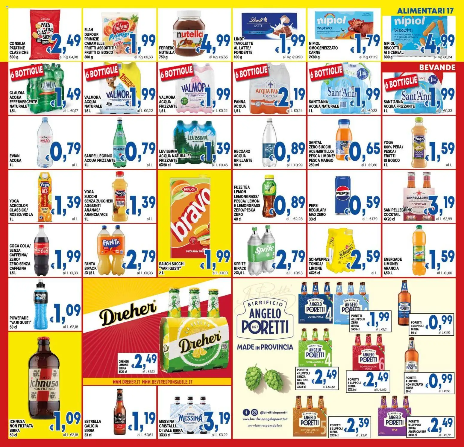 Volantino DEM del 31/07/2026 | Pagina: 17 | Prodotti: Caramelle, Panna, Limone, Ananas