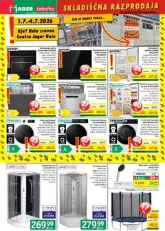 Jager katalog akcije – veljaven od 01.07.2026 | Stran: 14 | Izdelki: Pecica, Pomivalni stroj, Prha, Vrata