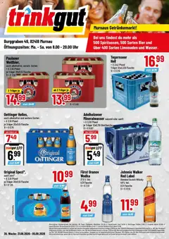Trinkgut Prospekt Murnau ab 31.08.2026 gültig