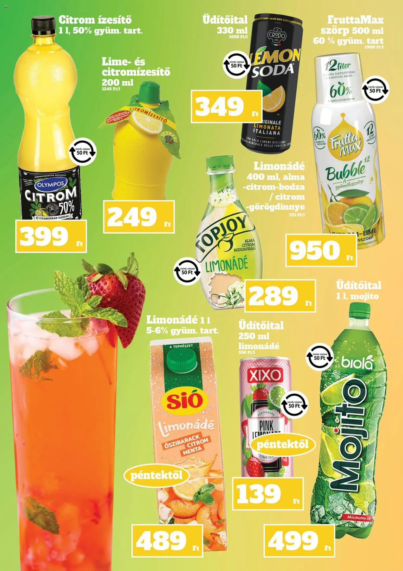 Family Diszkont akciós ujság - amely érvényes a következő dátumtól: 2026.07.09. | Oldal: 3 | Termékek: Őszibarack, Lime, Limonádé, Alma