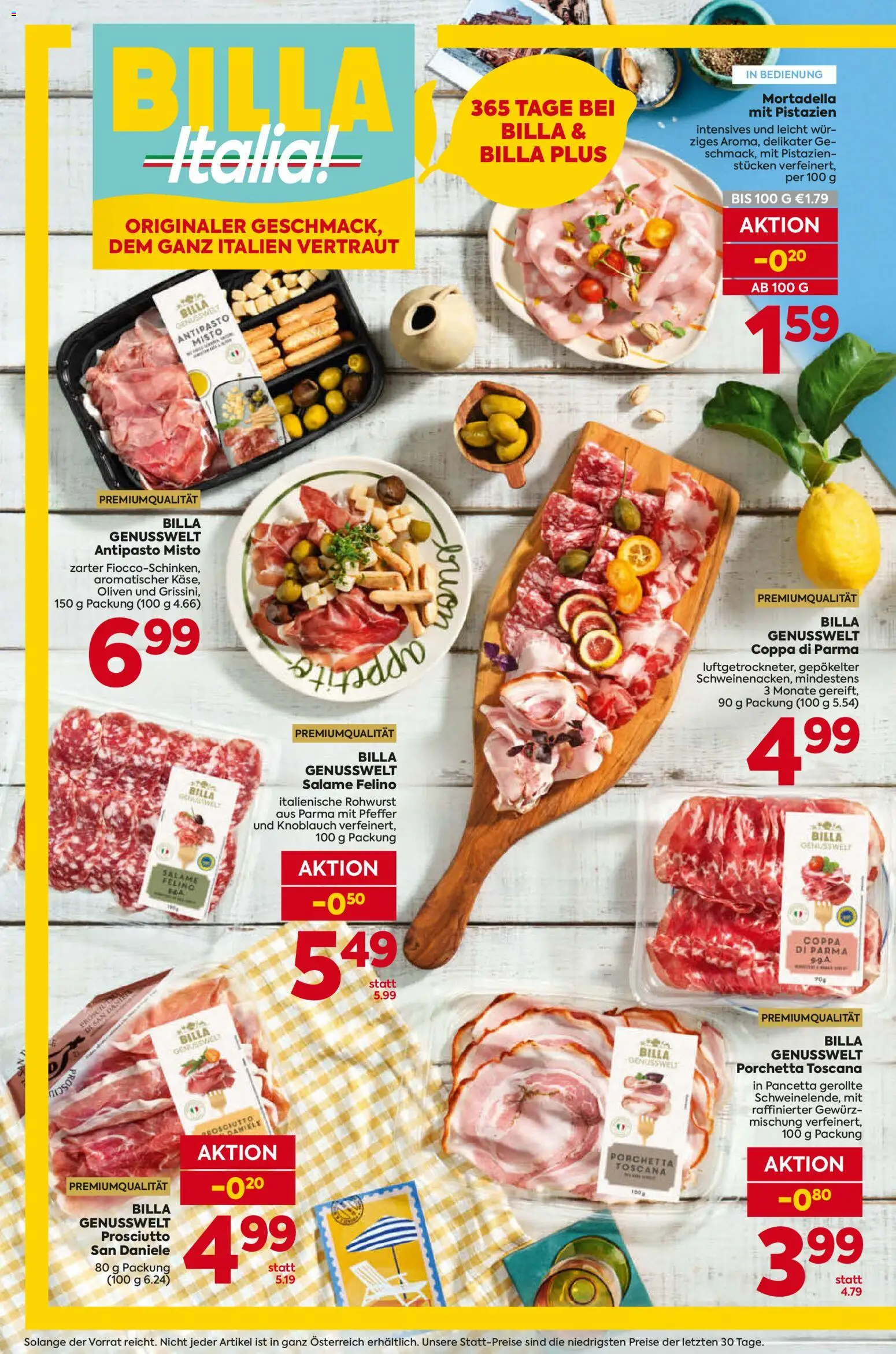 Billa Italia  gültig ab 07.05.2026 | Seite: 2 | Produkte: Pfeffer, Knoblauch, Szeder