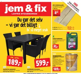 Jem & fix - Tilbudsavis uge 21 gyldig fra 17.05.2026