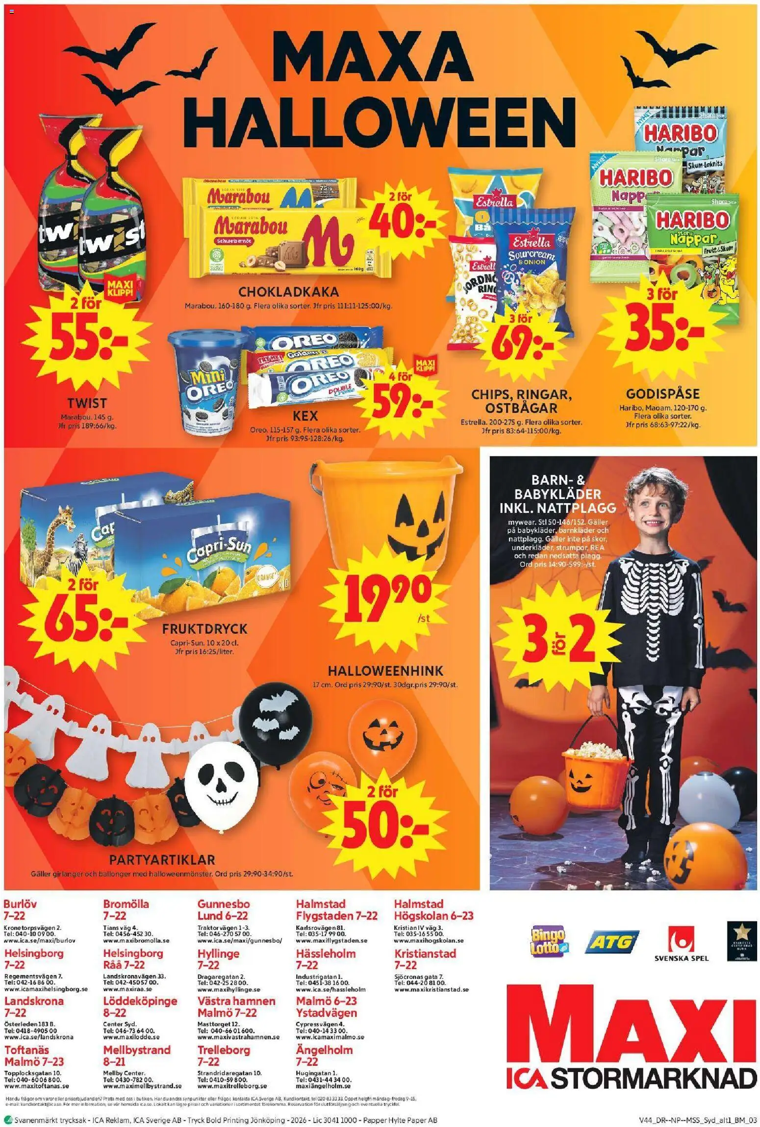 ICA Maxi reklamblad aktuell från 26/10/2026 | Sida: 12