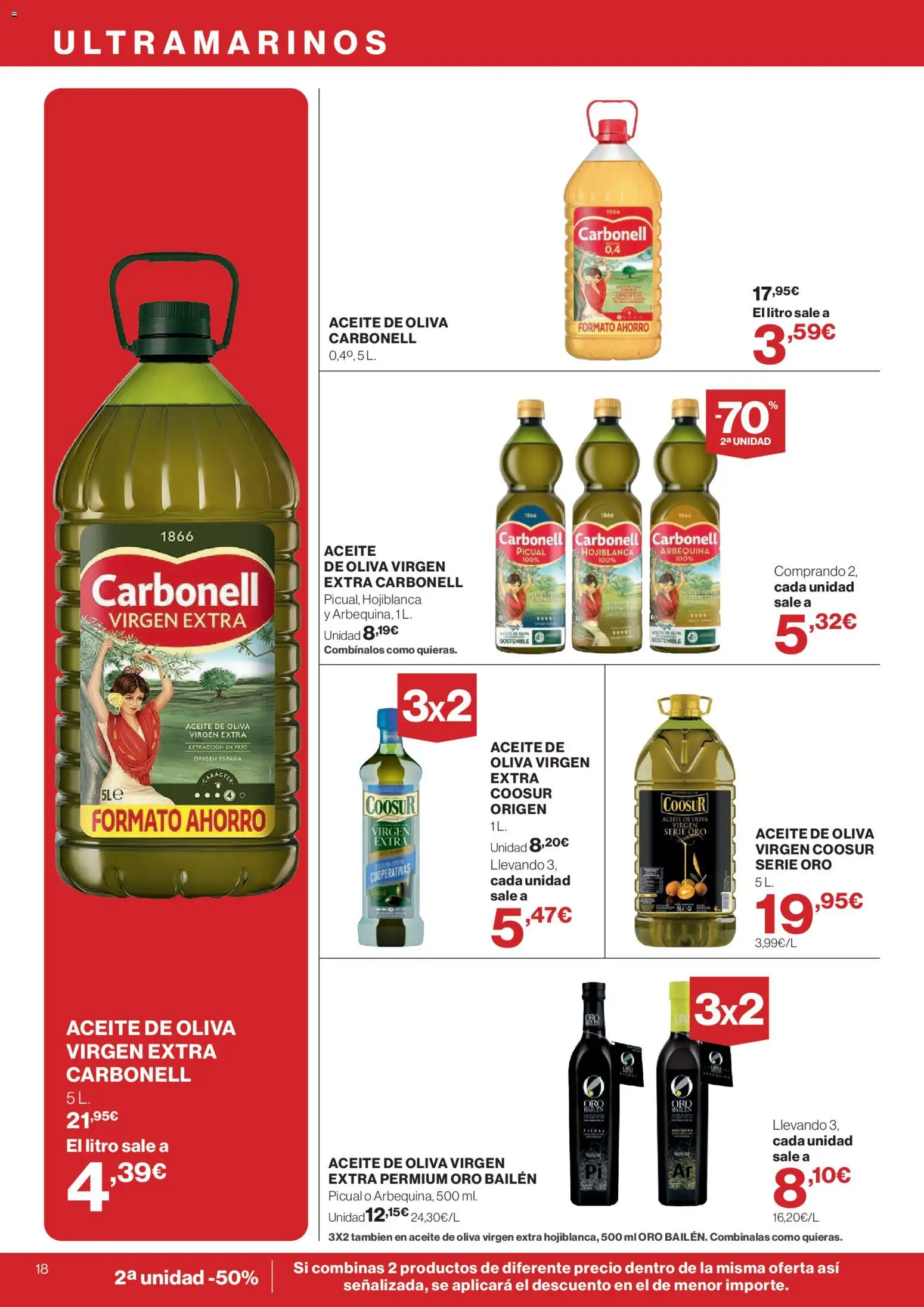 Supercor Canarias │ válido desde el 26/08/2026 | Página: 18 | Productos: Aceite, Aceite de oliva, Aceite de oliva virgen extra