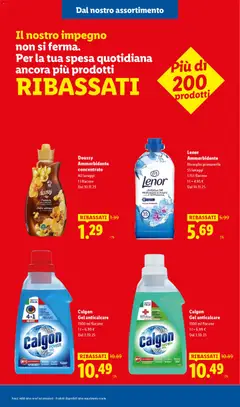 Anteprima del volantino Lidl Ribassati catalogo valido a partire dal 08.01.2026 | Pagina: 37 | Prodotti: Cd, Ammorbidente, Anticalcare, Lenzuola