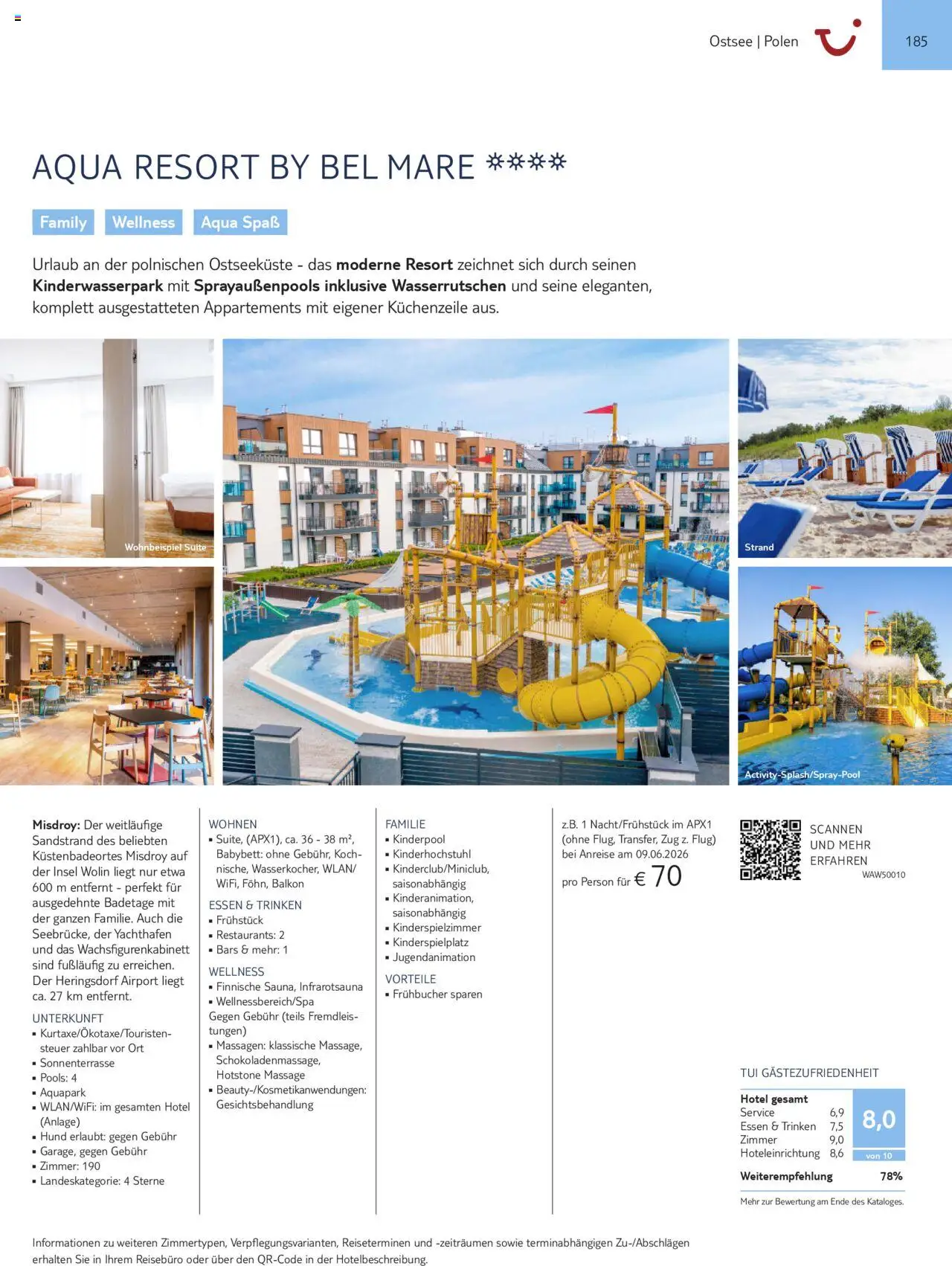 Aida - Urlaub mit eigener Anreise  – gültig ab 01.11.2025 | Seite: 185 | Produkte: Küchenzeile, Babybett