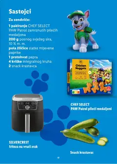 SILVERCREST friteza na vrući zrak, SILVERCREST friteza na vrući zrak - Pregled kataloga iz trgovine Lidl, vrijedi od 20.07.2026 | Stranica: 17