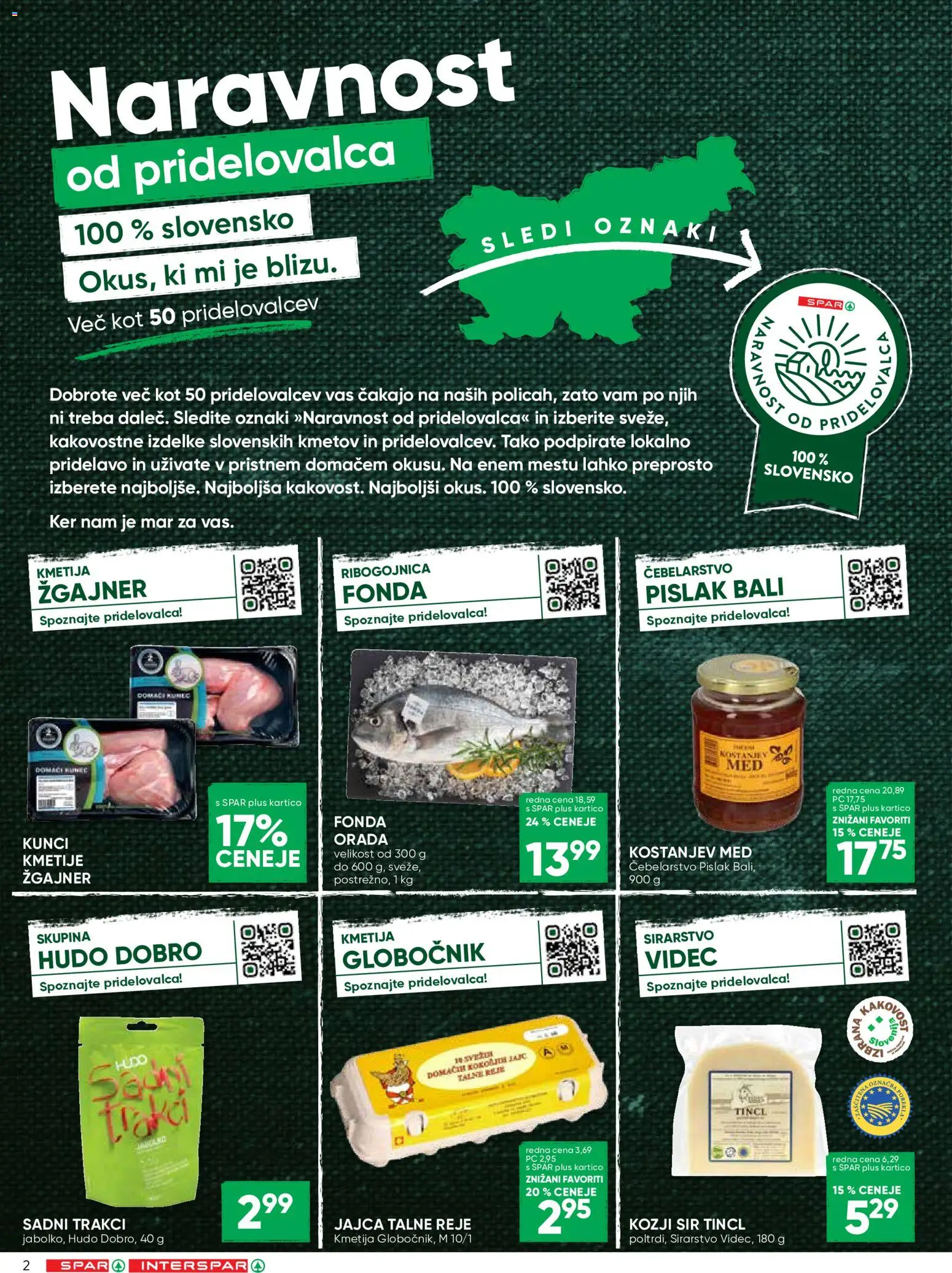 Novi Spar katalog ponudbe – veljaven od 14.10.2026 | Stran: 2