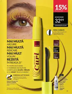 Ofertele Avon valabile de la 01.08.2026 | Pagină: 35 | Produse: Demachiant, Mascara, Balsam