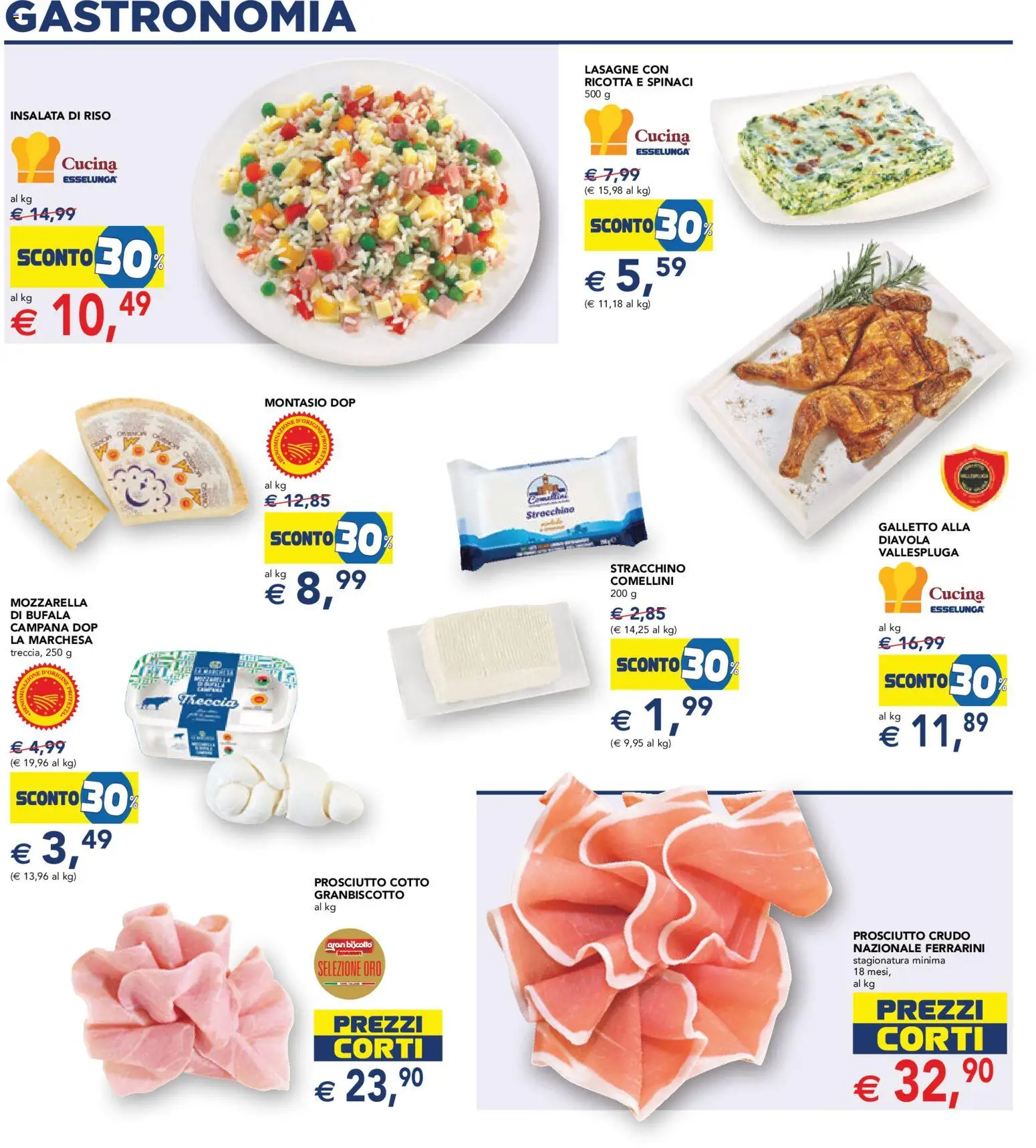 Volantino Esselunga S del 28.05.2026 | Pagina: 15 | Prodotti: Prosciutto Cotto, Insalata, Prosciutto, Spinaci