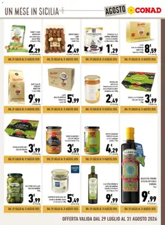 Anteprima del volantino MARMELLATA AGRISICILIA limone/arancia/arancia rossa/mandarino/cedro/pompelmo rosa 360g, MARMELLATA AGRISICILIA limone/arancia/arancia rossa/mandarino/cedro/pompelmo rosa 360g valido a partire dal 29/07/2026 | Pagina: 9 | Prodotti: Burro, Farina, Agrumi, Cialde