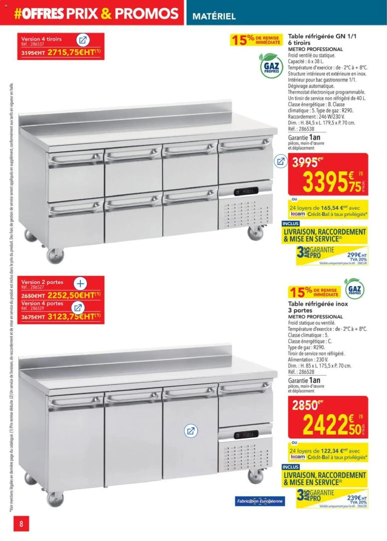 {H1} | Page: 8 | Produits: Table, Portes, Tiroirs