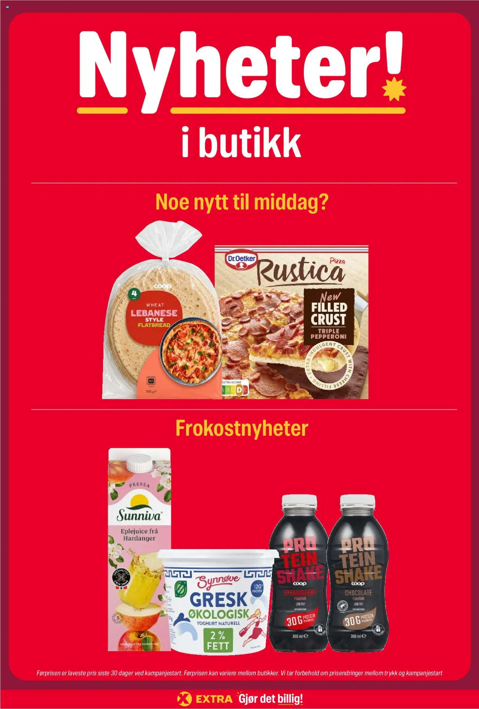 {H1} | Side: 25 | Produkter: Yoghurt, Eplejuice, Ved, Protein