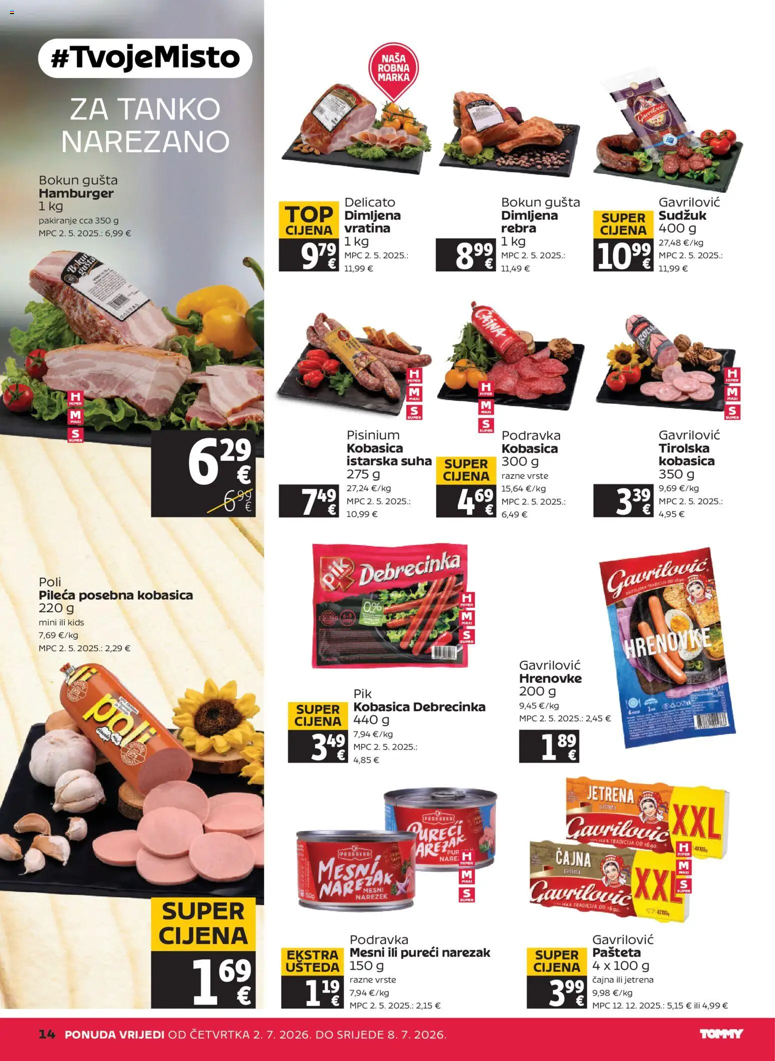 Tommy katalog | vrijedi od 02.07.2026 | Stranica: 14