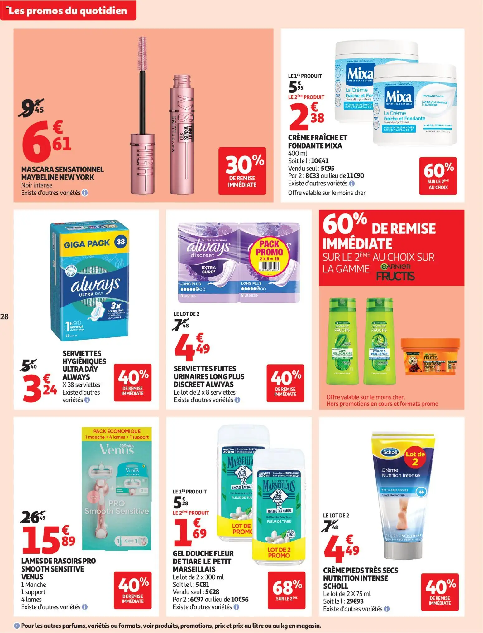 {H1} | Pagina: 28 | Producten: La, Gel, Douche, Mascara