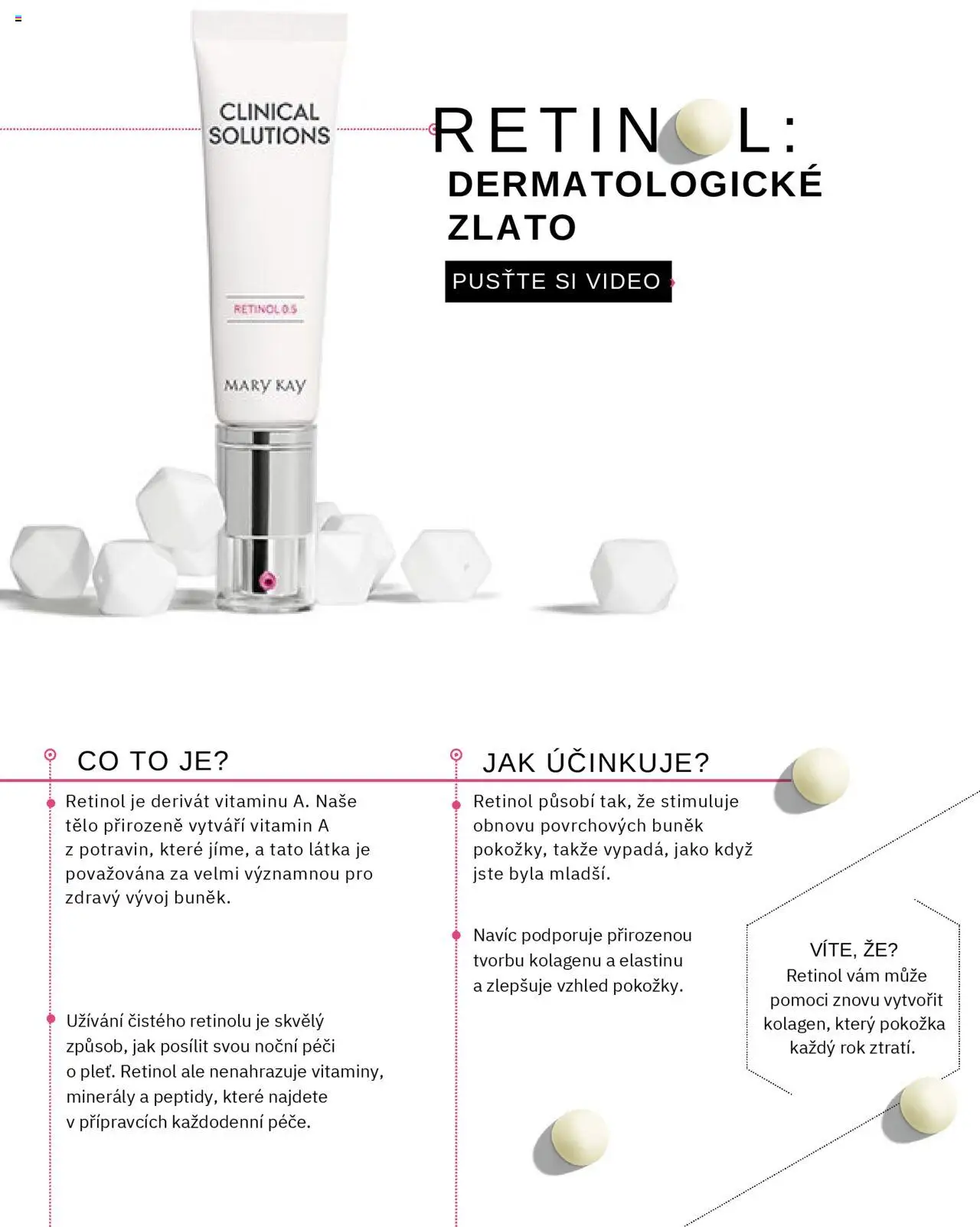 Mary Kay katalog - Mary Kay Clinical Solutions® od 16.03.2025 | Strana: 24 | Produkty: Minerály, Video