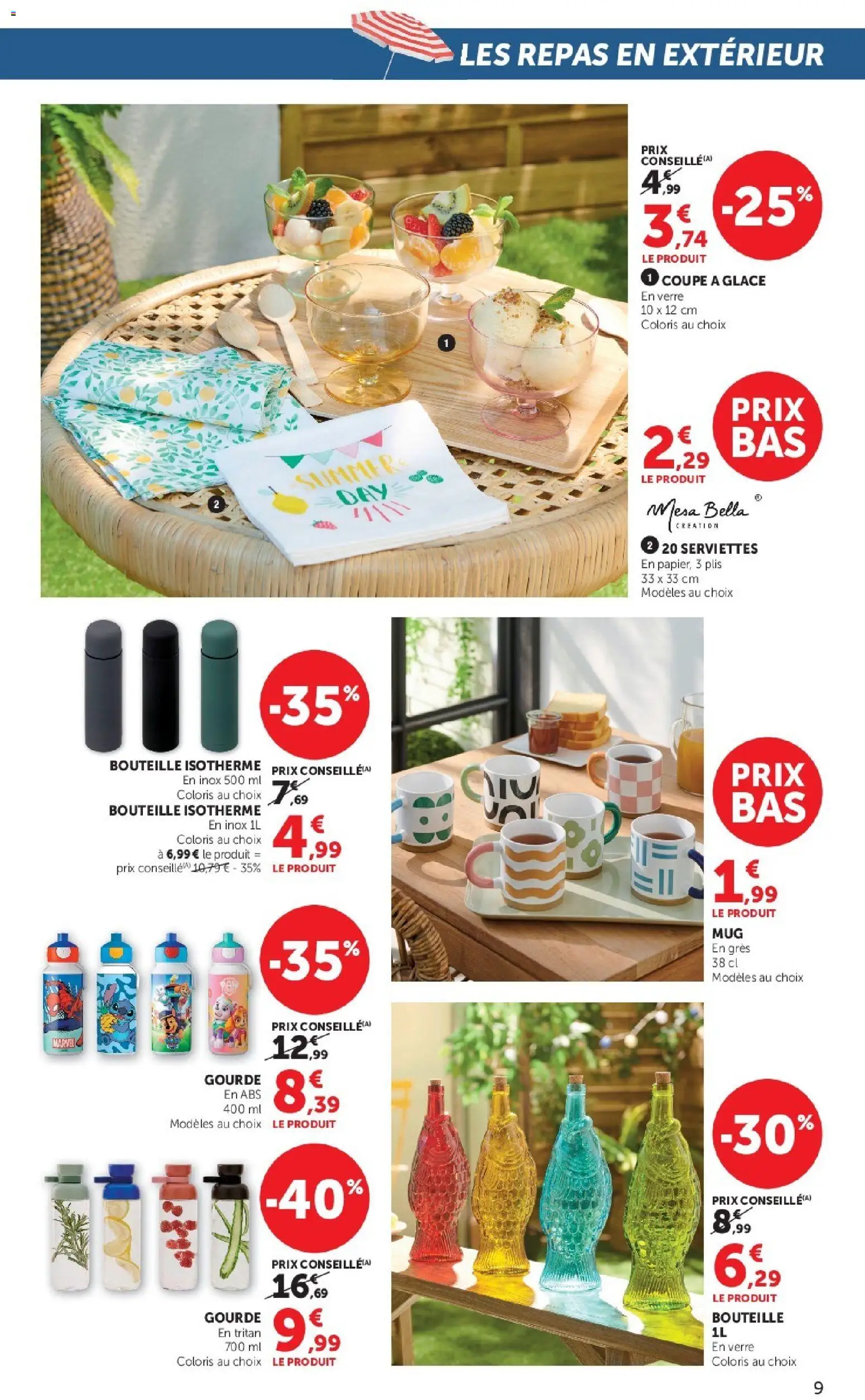 {H1} | Page: 9 | Produits: Gourde