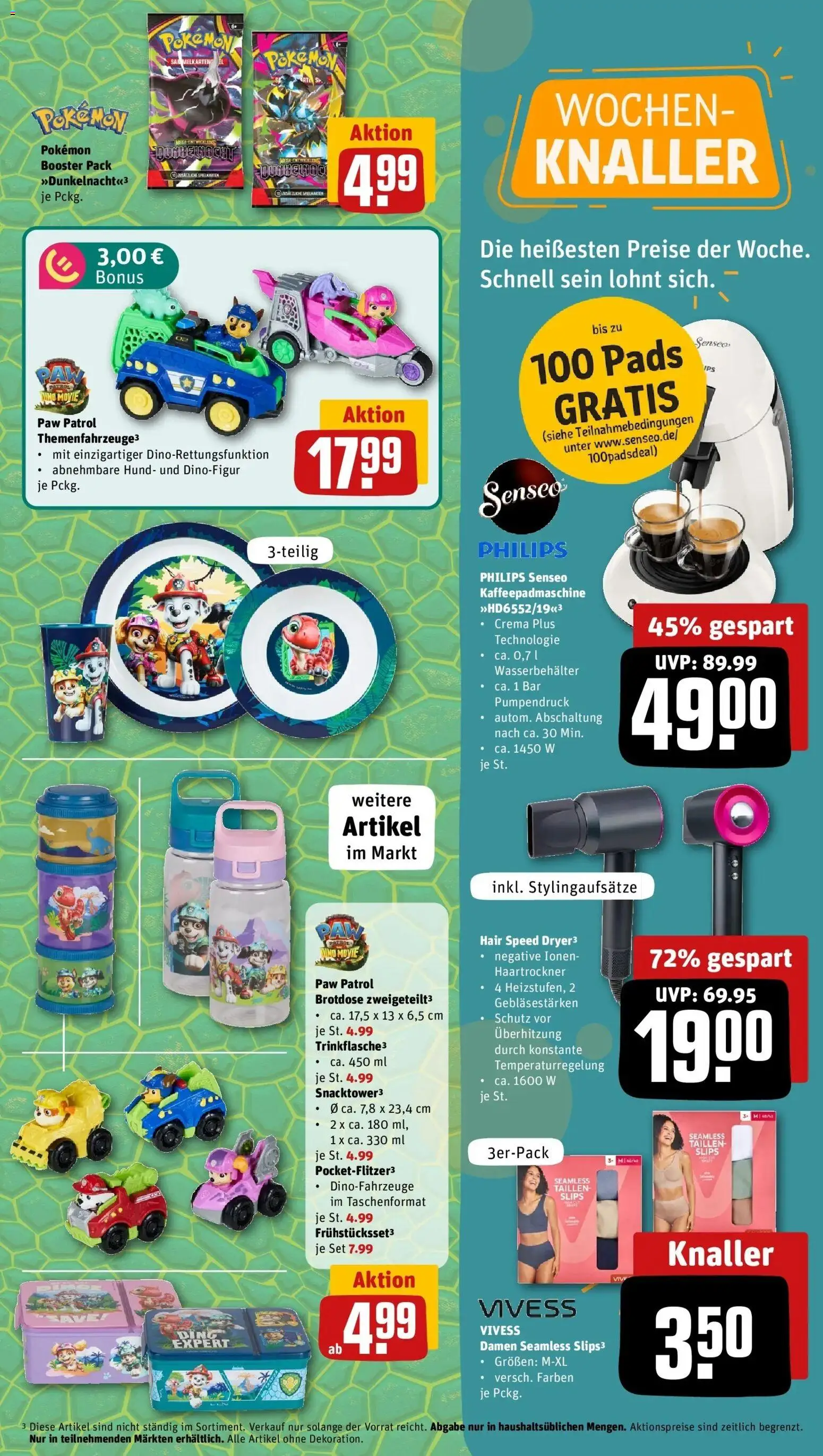 REWE Prospekt ab 10.08.2026 zum Blättern » Angebote | Seite: 35 | Produkte: Philips, Senseo, Haartrockner